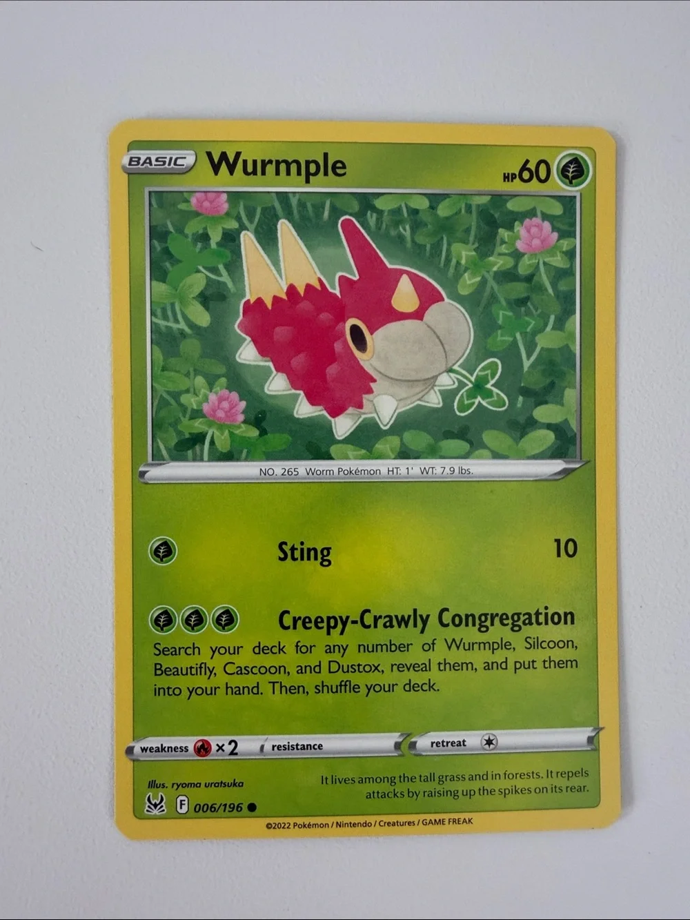 🐛 Bug Pokémon Card Lot | Scyther Heracross Parasect Wurmple ✨5/$25✨